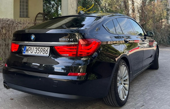 BMW 5GT cena 77900 przebieg: 177425, rok produkcji 2013 z Warszawa małe 352